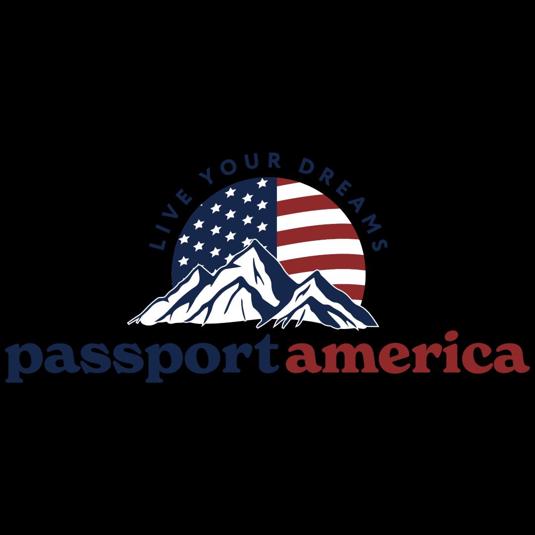 Passport America Logo The Passport America Logo with the slogan "live your dreams"