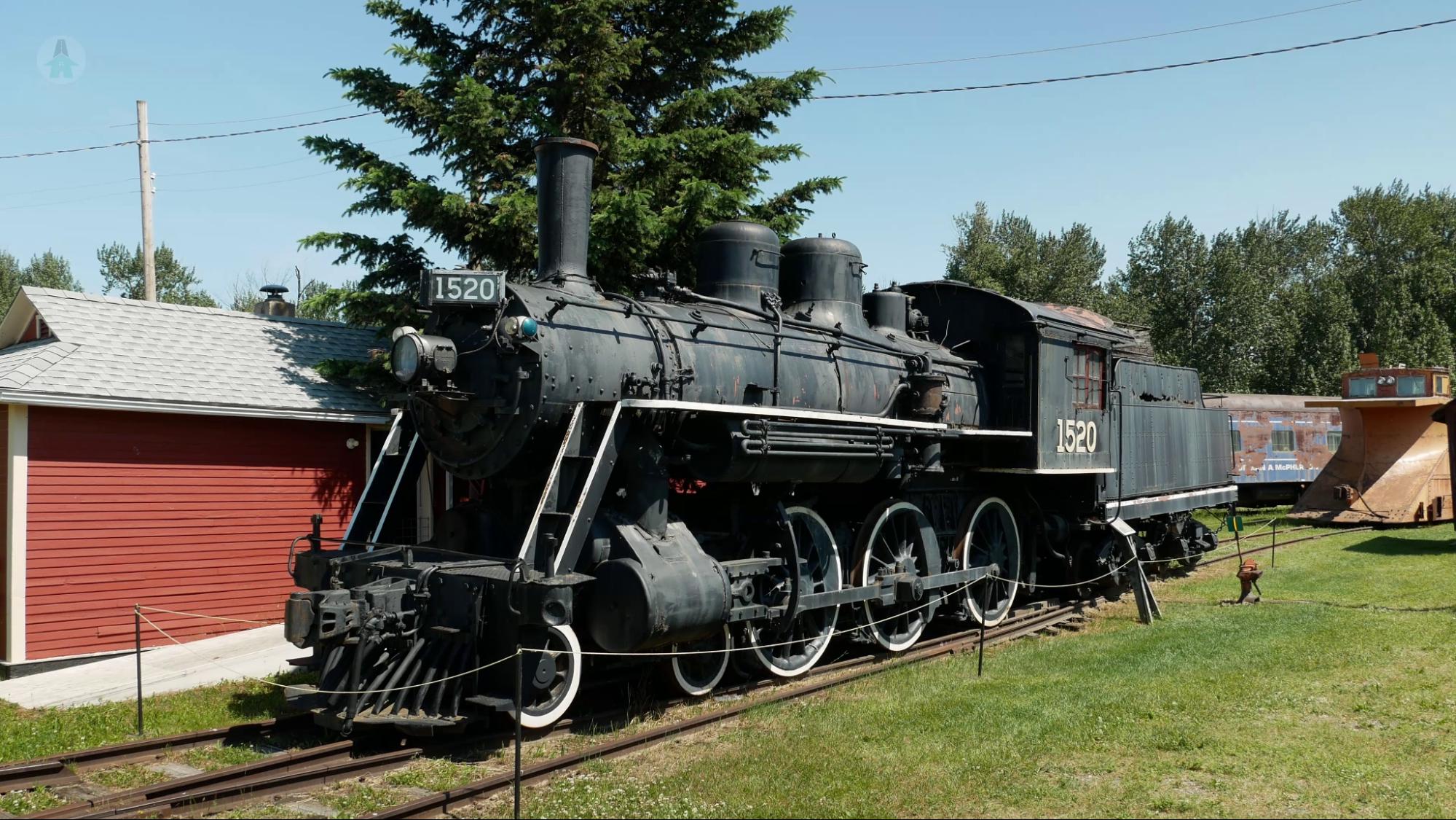 Steam Engine A steam engine at the Railway and Forestry Museum in Prince George, BC